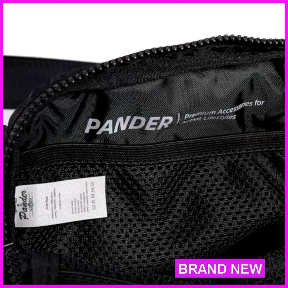 Nylon Fanny Pack Crossbody Belt Bag Water Repellent Adjustable Strap Minimal - Picture 6 of 6